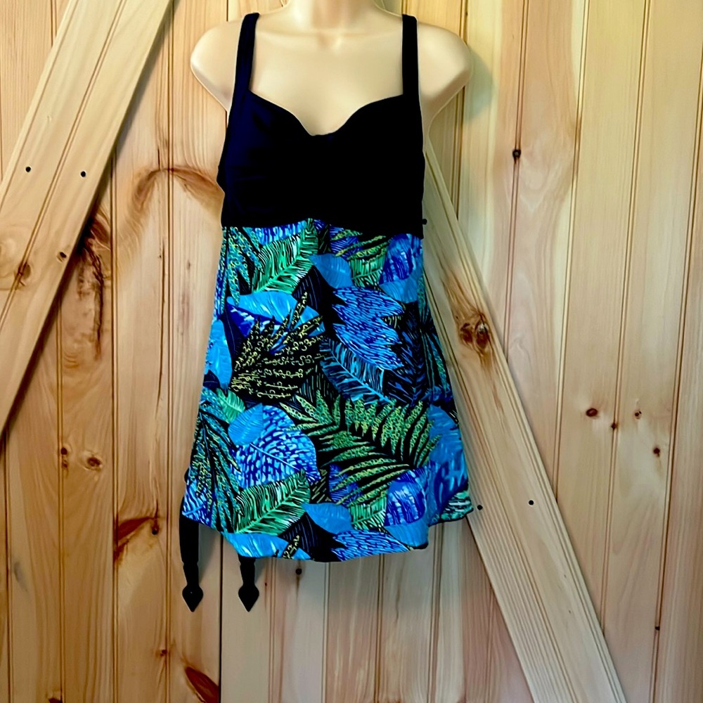 Size 14W swim dress